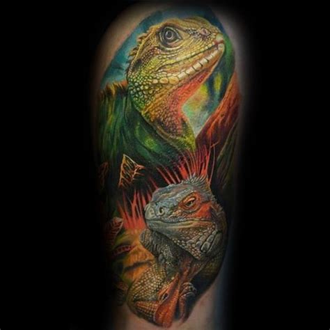 35 Realistic Reptile Tattoo Designs For the Art Body。